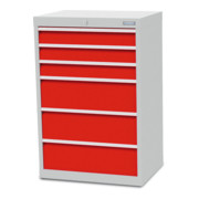 Bedrunka+Hirth Armoire à tiroirs Série T500-6 avec 6 tiroirs