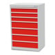 Bedrunka+Hirth Armoire à tiroirs Série T500-6 avec 7 tiroirs