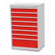 Bedrunka+Hirth Armoire à tiroirs Série T500-6 avec 8 tiroirs