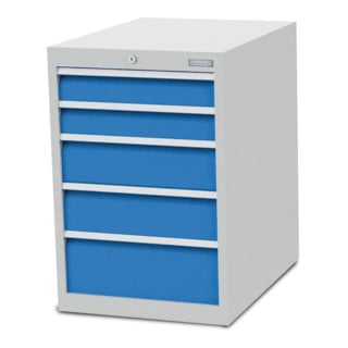 Bedrunka+Hirth Armoire à tiroirs T736 R 18-24 avec 5 tiroirs 2x100 2x150 1x200 mm