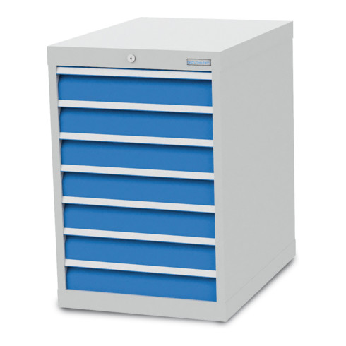 Bedrunka+Hirth Armoire à tiroirs T736 R 18-24 avec 7 tiroirs 7x100 mm