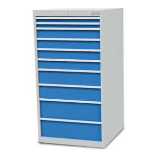 Bedrunka+Hirth Armoire à tiroirs T736 R 24-24 avec 10 tiroirs 2x50 4x100 2x150 2x200 mm