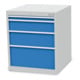 Bedrunka+Hirth Armoire à tiroirs T736 R 24-24 avec 4 tiroirs 1x50 mm 1x150 mm 1x200 mm 1x300 mm