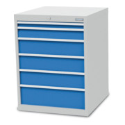 Bedrunka+Hirth Armoire à tiroirs T736 R 24-24 avec 6 tiroirs 1x50 1x100 3x150 1x200 mm