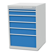 Bedrunka+Hirth Armoire à tiroirs T736 R 24-24 avec 6 tiroirs 1x50 1x100 3x150 1x300 mm