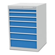 Bedrunka+Hirth Armoire à tiroirs T736 R 24-24 avec 7 tiroirs 1x75 2x100 1x125 2x150 1x200 mm
