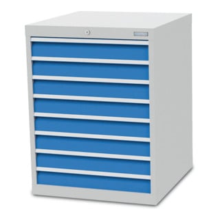 Bedrunka+Hirth Armoire à tiroirs T736 R 24-24 avec 8 tiroirs 8x100 mm