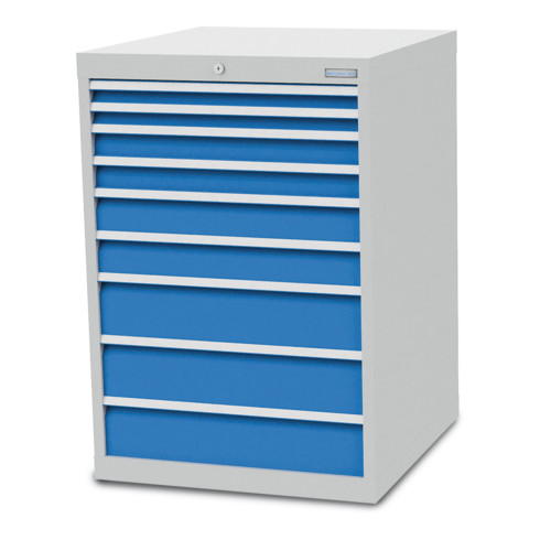 Bedrunka+Hirth Armoire à tiroirs T736 R 24-24 avec 9 tiroirs 2x50 2x75 2x100 3x150 mm