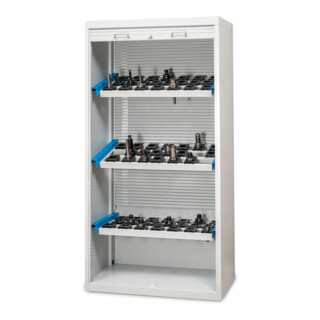 Bedrunka+Hirth CNC-Rollladenschrank Kunststoffrollladen inkl. 3x CNC-Werkzeugaufnahmerahmen