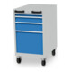 Bedrunka+Hirth CNC-Schubladenschrank T736 R 18-24 mobil mit 4 Schubladen-1