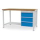 Bedrunka+Hirth Établi à caisson R 18-24 avec 3 tiroirs I×P×H 750x2000x959 mm-1