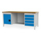 Bedrunka+Hirth Établi coffre R 18-24 avec 5 tiroirs L×P×H 2000x750x959 mm-1