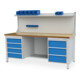 Bedrunka+Hirth Établi R 18-24 avec 7 tiroirs I×P×H 750x2000x859 mm-1