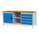 Bedrunka+Hirth Établi R 24-24 avec 4 tiroirs LxPxH 2000x750x959 mm-1