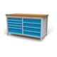 Bedrunka+Hirth Établi R 24-24 Hauteur 959 mm Hauteur de la façade gauche 4x100 mm, 1x200 mm