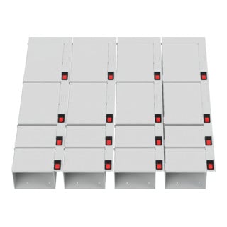 Bedrunka+Hirth Insert à clapet pour façade de tiroir 100 mm
