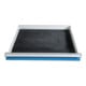 Bedrunka+Hirth Insert de tiroir avec surface en caoutchouc strié Série 500