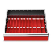 Bedrunka+Hirth Insert de tiroir série T500-4 avec plaques creuses