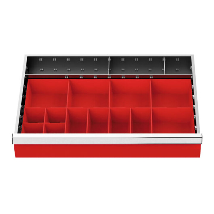 Bedrunka+Hirth Insert de tiroir Série T500-6 Boîtes à petites pièces