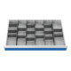 Bedrunka+Hirth Jeu de répartition métallique 20 pièces R 36-24 900 x 600 mm