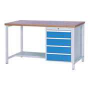 Bedrunka+Hirth Kastenwerkbank 2000 mit 4 Schubladen Blendenhöhe 150