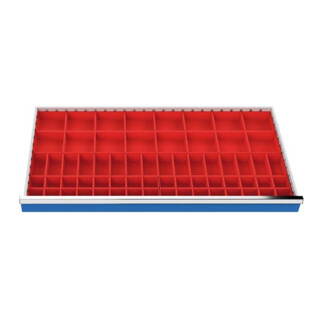 Bedrunka+Hirth Kleinteilekästen Set 64-teilig R 48-24 1200 x 600 mm