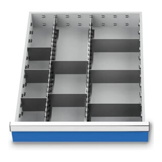 Bedrunka+Hirth Metalleinteilung Set 10-teilig R 18-24 450 x 600 mm