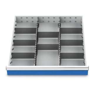 Bedrunka+Hirth Metalleinteilung Set 10-teilig R 24-24 600 x 600 mm