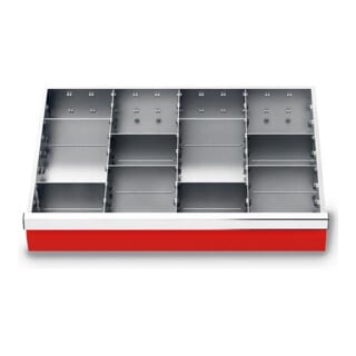 Bedrunka+Hirth Metalleinteilung Set 11-teilig R 24-16 600 x 400 mm