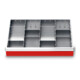 Bedrunka+Hirth Metalleinteilung Set 11-teilig R 24-16 600 x 400 mm