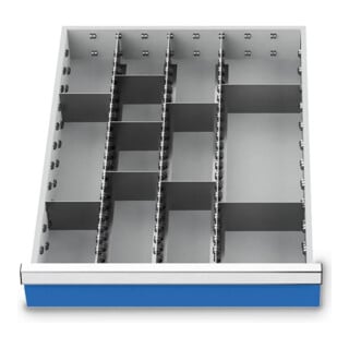 Bedrunka+Hirth Metalleinteilung Set 12-teilig R 18-24 Schubladennutzmaß 450 x 600 mm