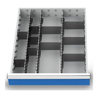Bedrunka+Hirth Metalleinteilung Set 13-teilig R 18-24 450 x 600 mm