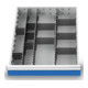 Bedrunka+Hirth Metalleinteilung Set 13-teilig R 18-24 450 x 600 mm