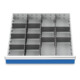Bedrunka+Hirth Metalleinteilung Set 13-teilig R 24-24 600 x 600 mm