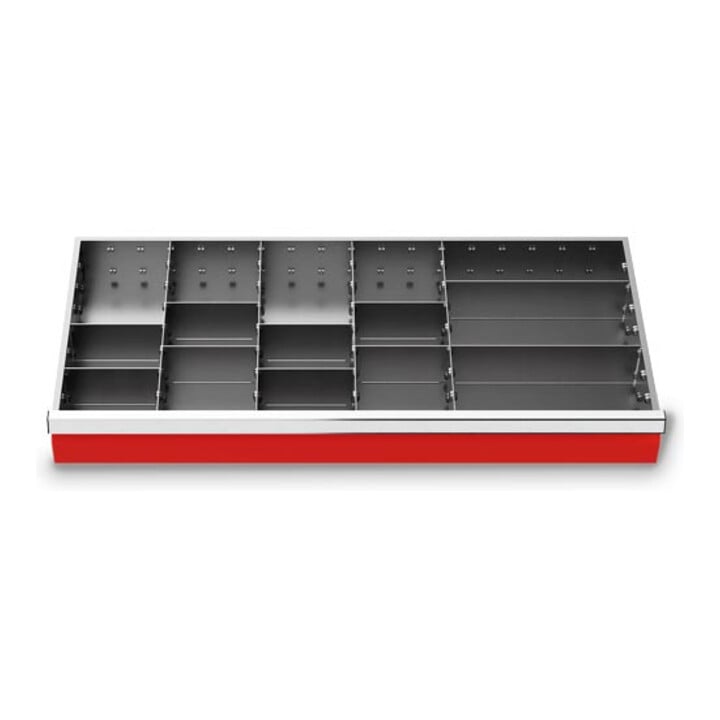 Bedrunka+Hirth Metalleinteilung Set 14-teilig R 36-16 900 x 400 mm