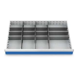 Bedrunka+Hirth Metalleinteilung Set 15-teilig R 36-24 900 x 600 mm