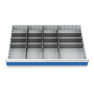 Bedrunka+Hirth Metalleinteilung Set 15-teilig R 36-24 900 x 600 mm