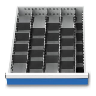 Bedrunka+Hirth Metalleinteilung Set 25-teilig R 18-24 450 x 600 mm