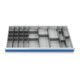 Bedrunka+Hirth Metalleinteilung Set 27-teilig R 48-24 1200 x 600 mm