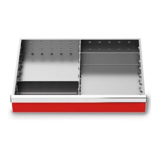 Bedrunka+Hirth Metalleinteilung Set 3-teilig R 24-16 600 x 400 mm