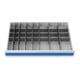 Bedrunka+Hirth Metalleinteilung Set 31-teilig R 36-24 900 x 600 mm
