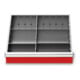 Bedrunka+Hirth Metalleinteilung Set 5-teilig R 18-16 450 x 400 mm