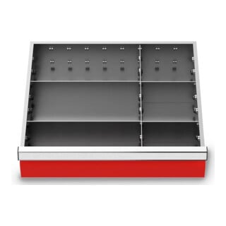 Bedrunka+Hirth Metalleinteilung Set 5-teilig R 18-16 450 x 400 mm