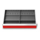 Bedrunka+Hirth Metalleinteilung Set 5-teilig R 24-16 600 x 400 mm