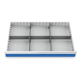 Bedrunka+Hirth Metalleinteilung Set 5-teilig R 36-24 900 x 600 mm