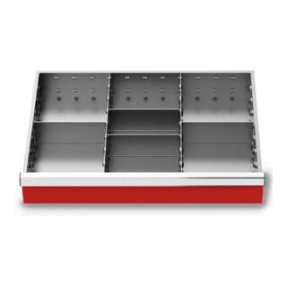 Bedrunka+Hirth Metalleinteilung Set 6-teilig R 24-16 600 x 400 mm