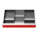 Bedrunka+Hirth Metalleinteilung Set 7-teilig R 24-16 600 x 400 mm