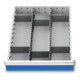 Bedrunka+Hirth Metalleinteilung Set 8-teilig R 18-24 450 x 600 mm