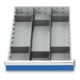 Bedrunka+Hirth Metalleinteilung Set 8-teilig R 18-24 450 x 600 mm