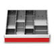 Bedrunka+Hirth Metalleinteilung Set 9-teilig R 18-16 450 x 400 mm